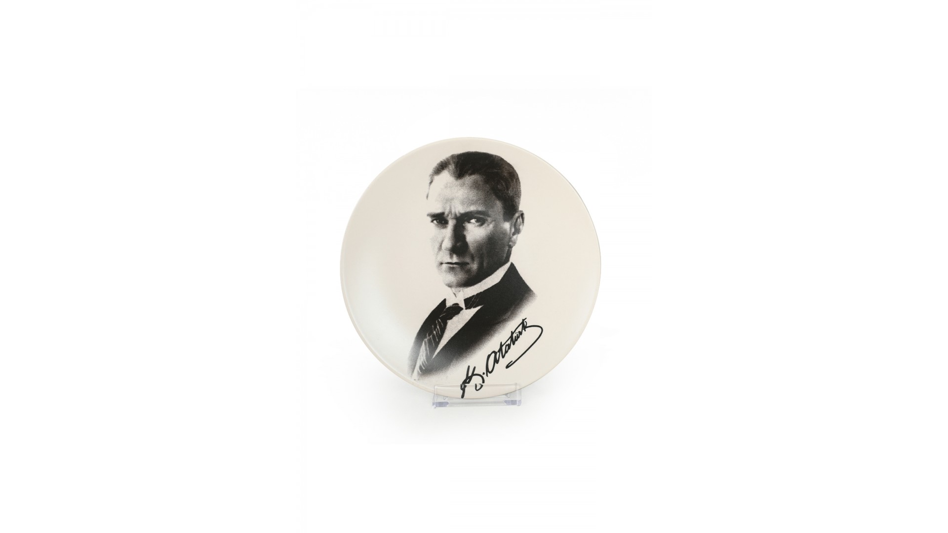 Atatürk Portre Hediyelik/Dekoratif Tabak - 18241