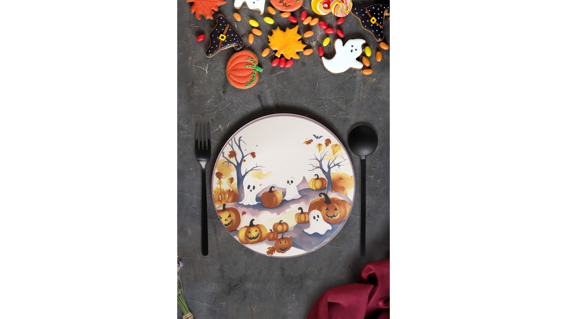 Keraart Halloween Servis Tabağı 26 Cm 22291