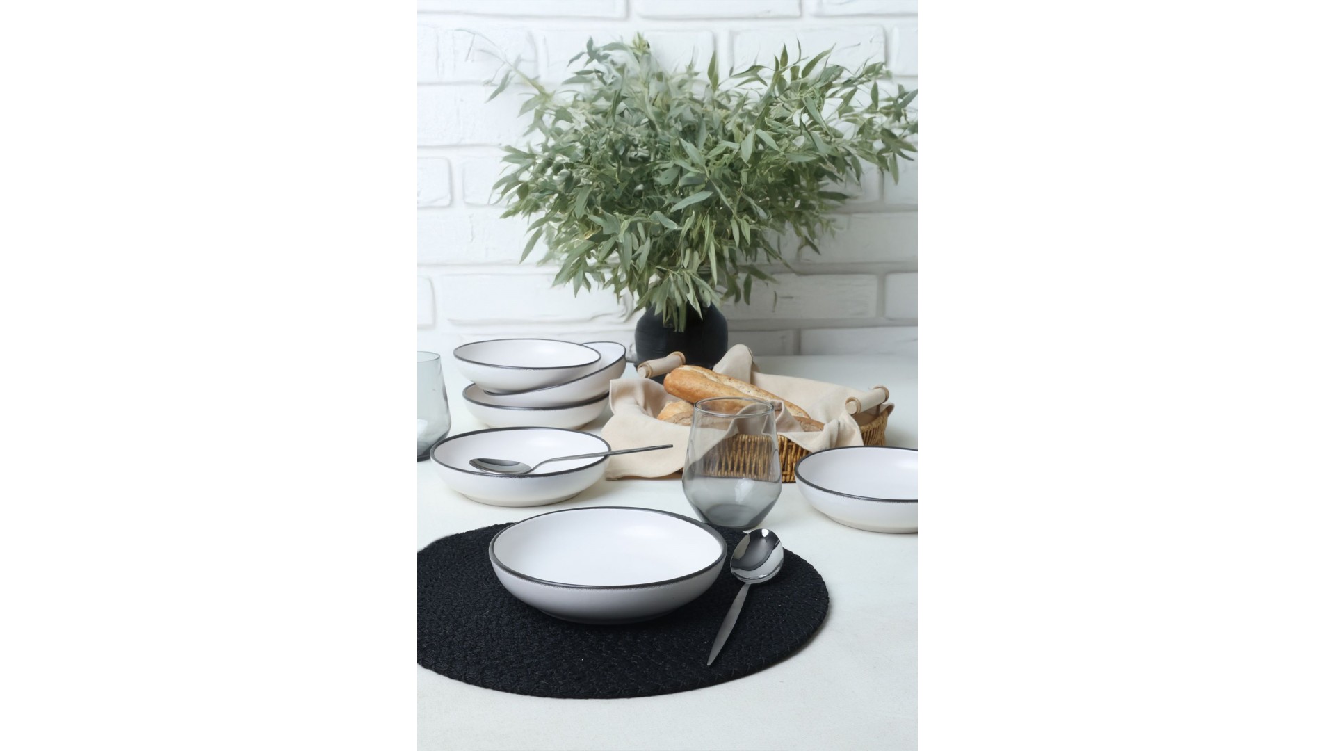 Simply Nordic Yemek Tabağı 18 Cm 6 Adet 19985