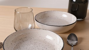 Krem Ephesus Yemek / Salata Tabağı 20 Cm 2 Adet 23381