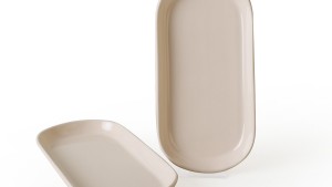 Krem Noyan Kayık Tabak 28 Cm 2 Adet 030