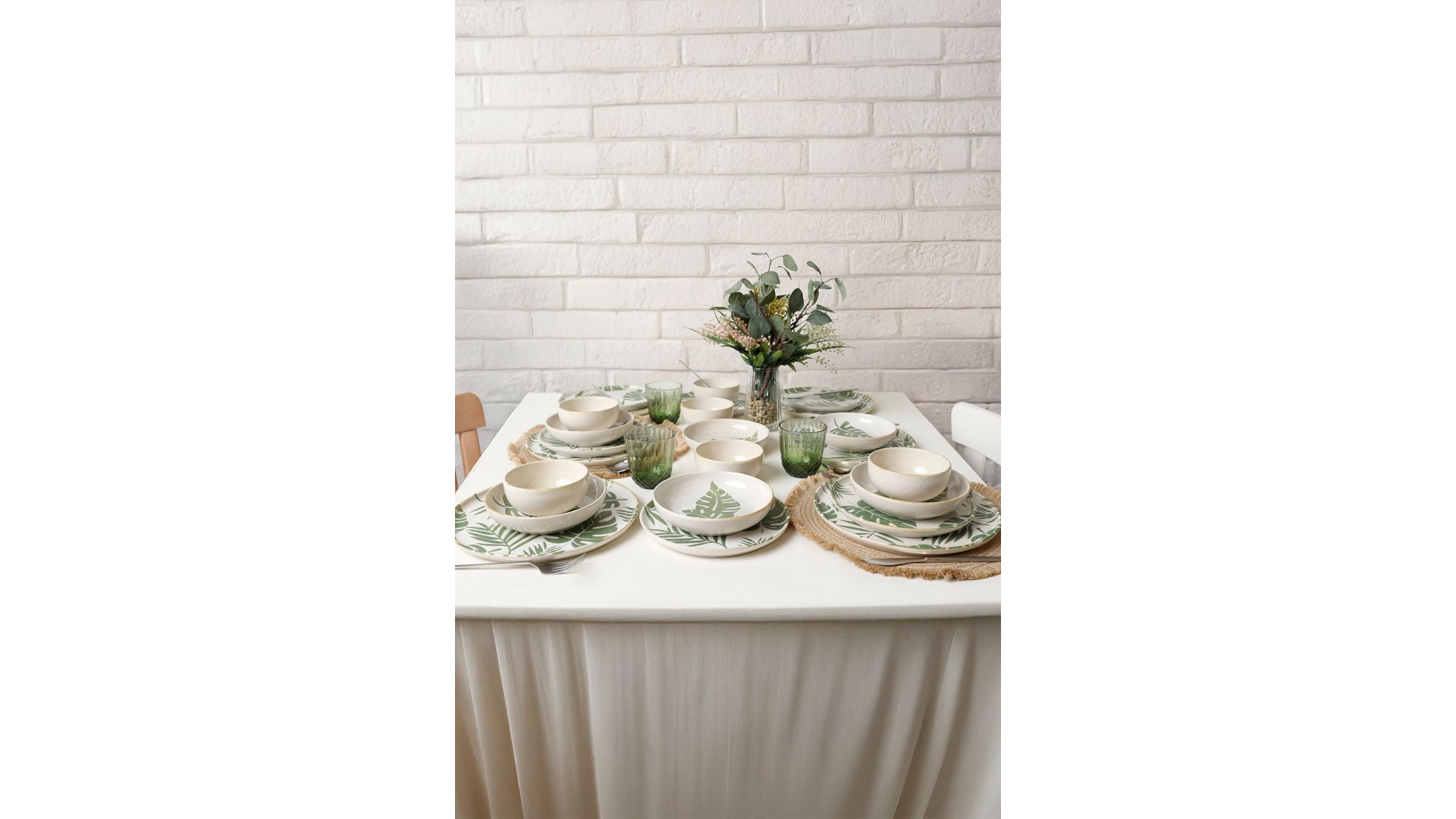 Forest Yemek Takımı 24 Parça 6 Kişilik 22726-27-28