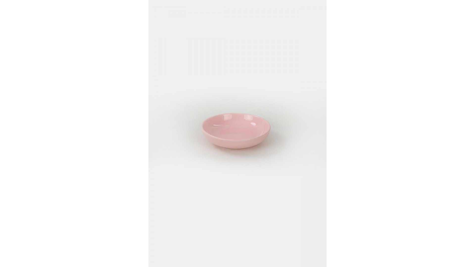 Açık Pembe Halka Çerezlik/Sosluk 13 Cm 6 Adet