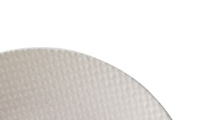 Kumlu Krem Rölyefli Servis Tabağı 27 Cm 6 Adet Q32