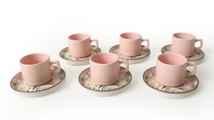 Pink Woods Stackable Çay Takımı 12 Parça 6 Kişilik 22641