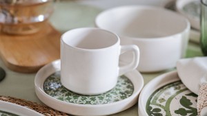 Timeless Green Stackable Yemek / Kahvaltı Takımı 20 Parça 4 Kişilik 21974-75