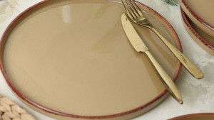 Keraart Vintage Stackable Servis Tabağı 27 Cm 6 Adet 21979