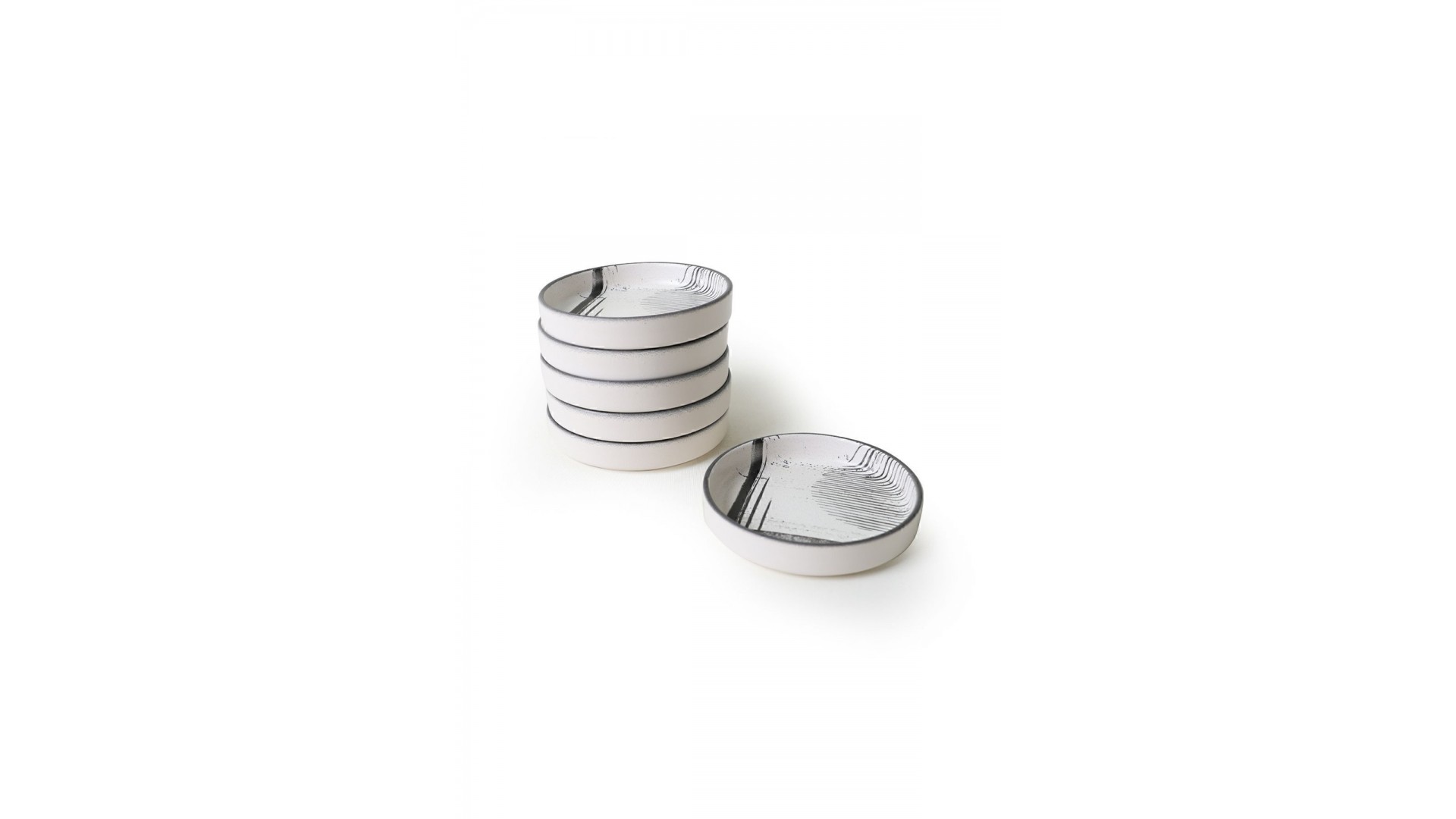 Keraart Shadowy Stackable Çerezlik / Sosluk 14 Cm 6 Adet 21784