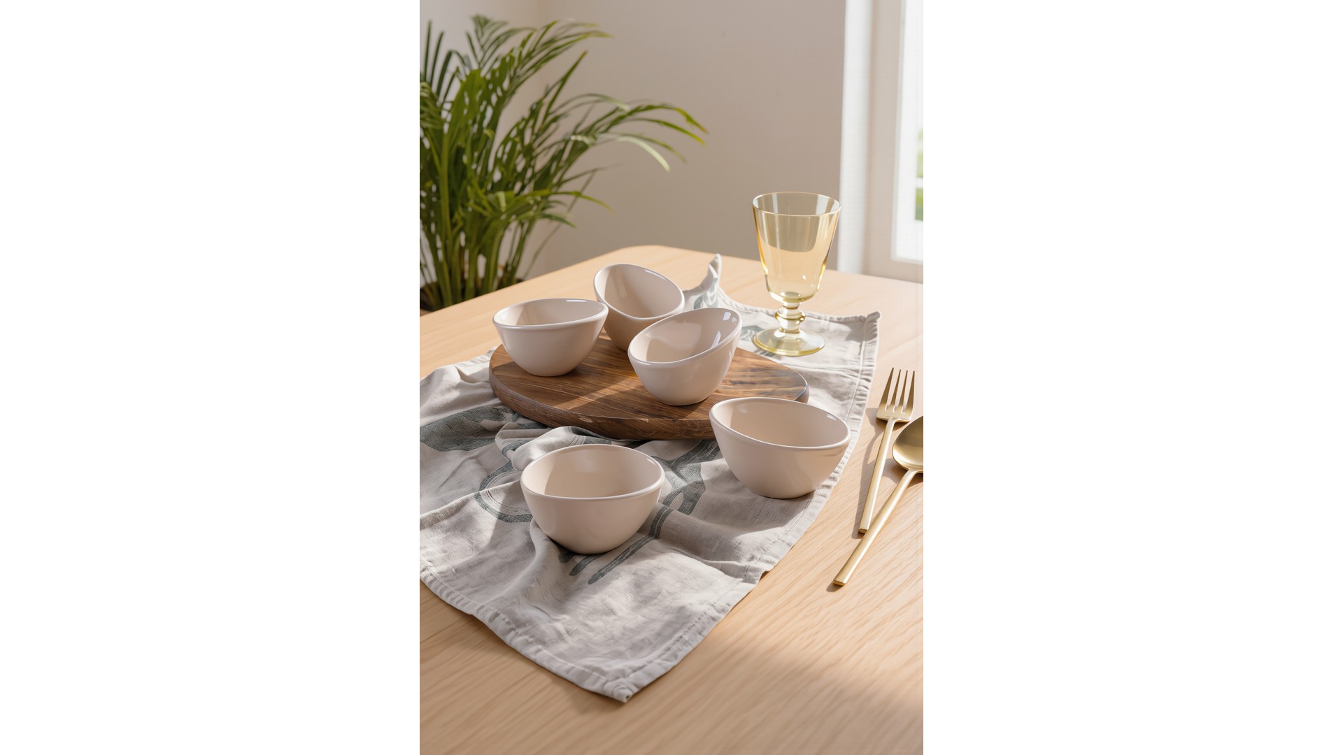 Krem Ephesus Çerezlik / Sosluk 10 Cm 6 Adet 030