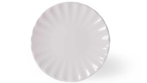 Beyaz Sirius Servis Tabağı 27 Cm 6 Adet 006