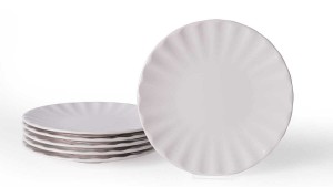 Beyaz Sirius Servis Tabağı 27 Cm 6 Adet 006