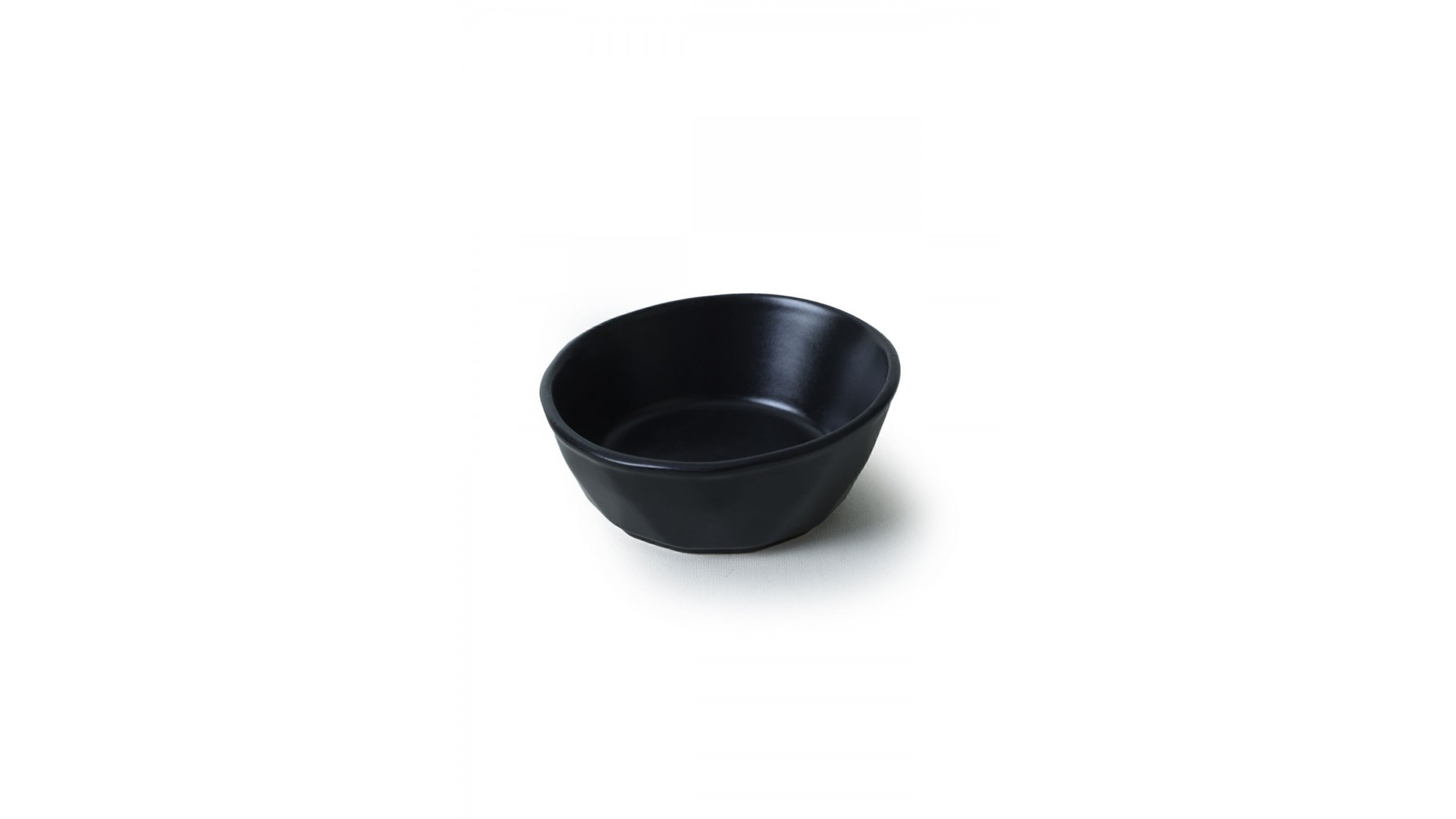 Mat Siyah Kristal Çerezlik / Sosluk 12 Cm 6 Adet 956