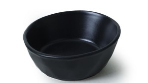 Mat Siyah Kristal Çerezlik / Sosluk 12 Cm 6 Adet 956
