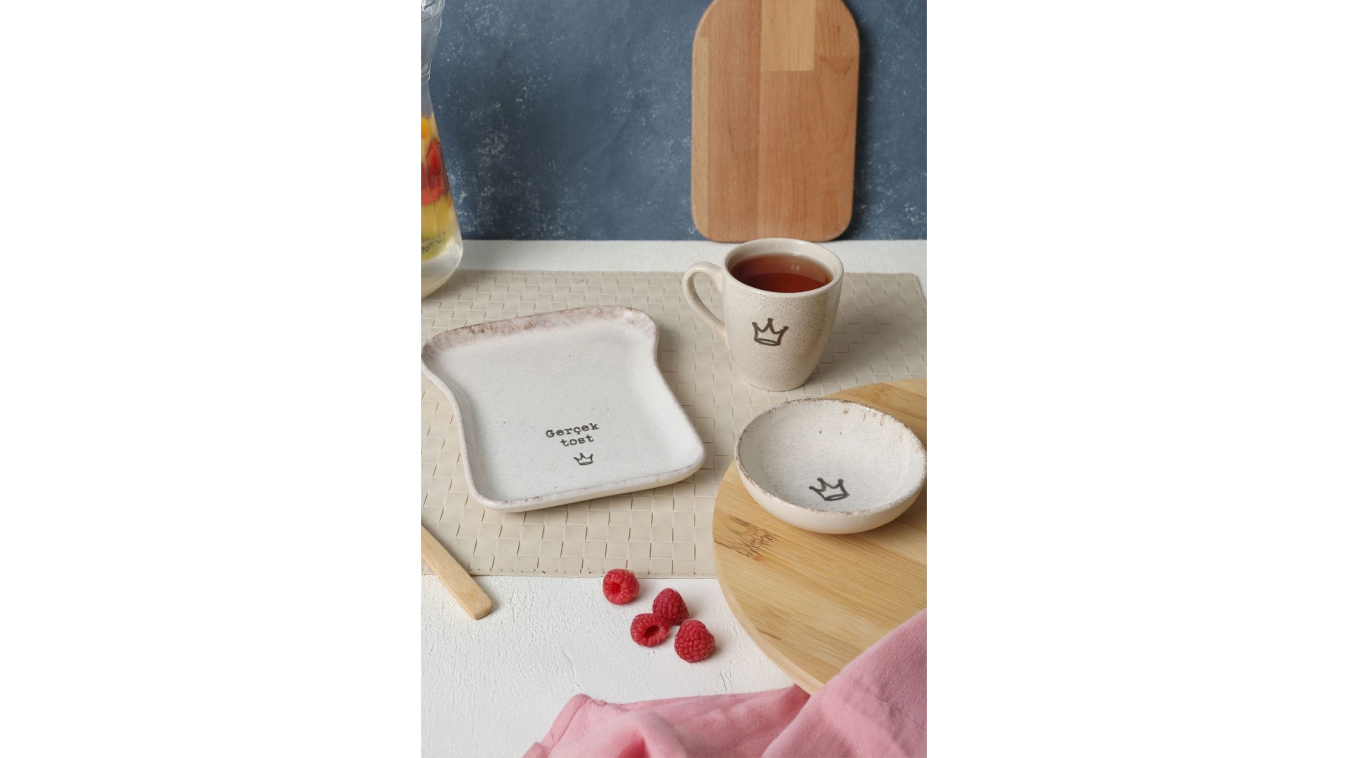 Tost Kahvaltı Takımı 3 Parça 22500-06