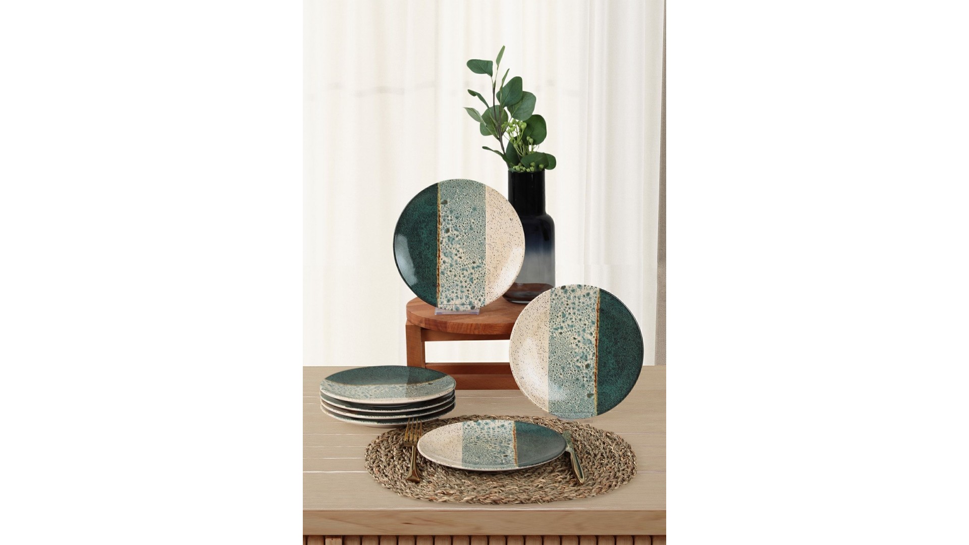 Keraart Colored Pasta Tabağı 20 Cm 6 Adet - 19781