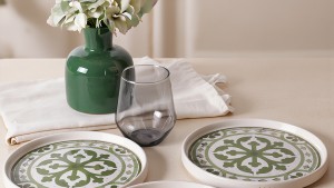 Timeless Green Stackable Pasta Tabağı 21 Cm 4 Adet 21974