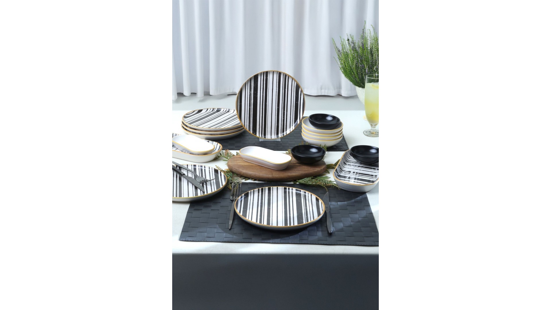 Keraart Cleo Kahvaltı Takımı 18 Parça 6 Kişilik 19918-20-41