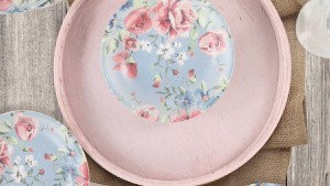 Keraart Rose Blue Halka Çerezlik/Sosluk 13 Cm 6 Adet - 18715