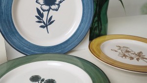 Floral Essence Servis Tabağı 28 Cm 4 Adet  22889-91-92