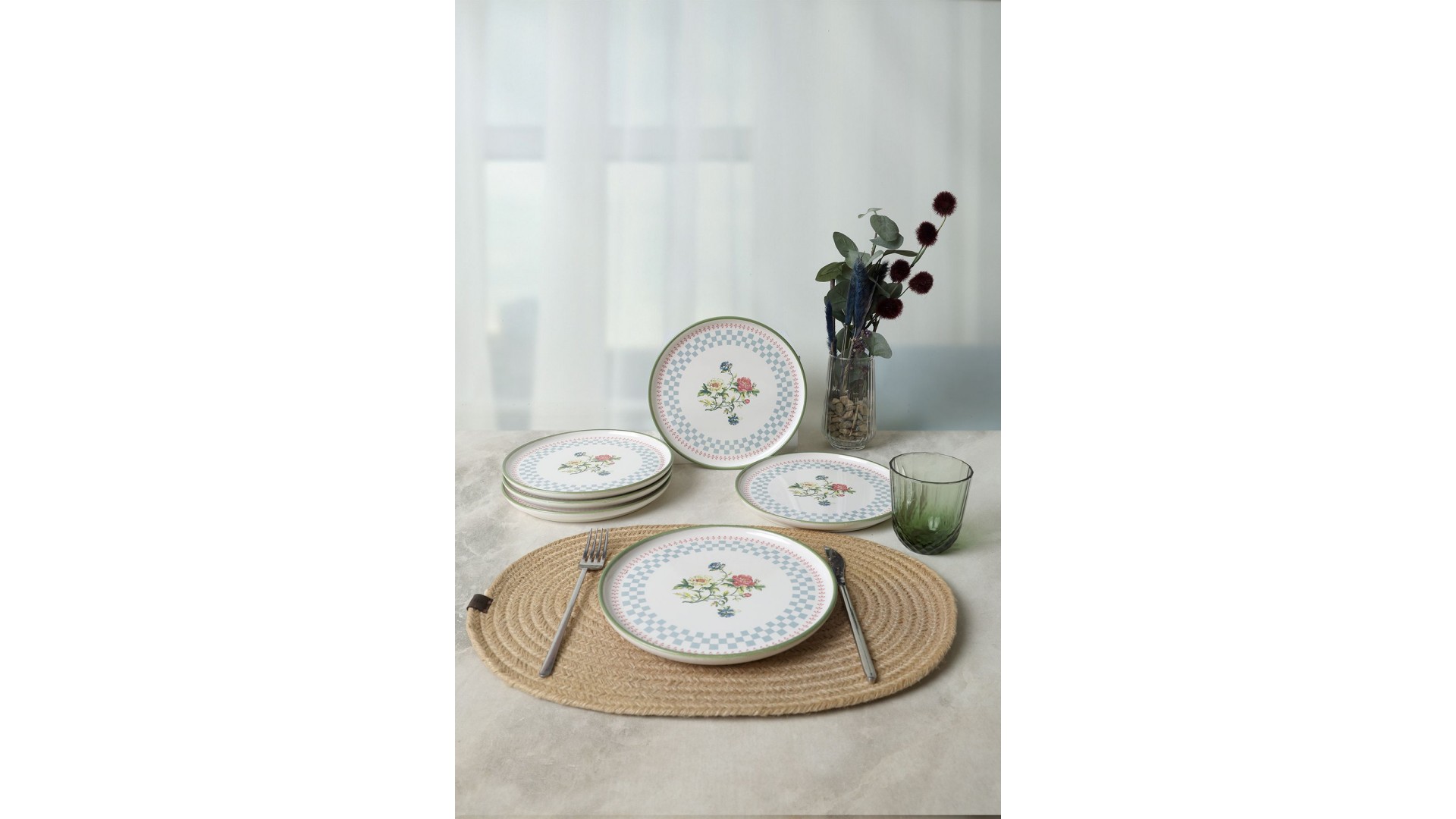 Rose Line Nordic Pasta Tabağı 22 Cm 6 Adet 22911