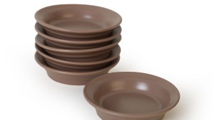 Mat Toprak Taupe Bloom Çerezlik / Sosluk 12 Cm 6 Adet 977