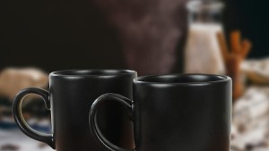 Mat Siyah Bulut Kupa 9 Cm 6 Adet