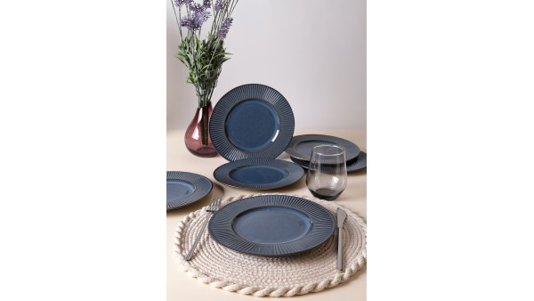 Lapis Myra Pasta Tabağı 22 Cm 6 Adet Q08
