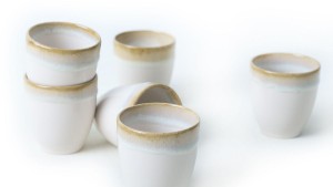 Shizen Krem Latte Kupa 8 Cm 6 Adet Q44