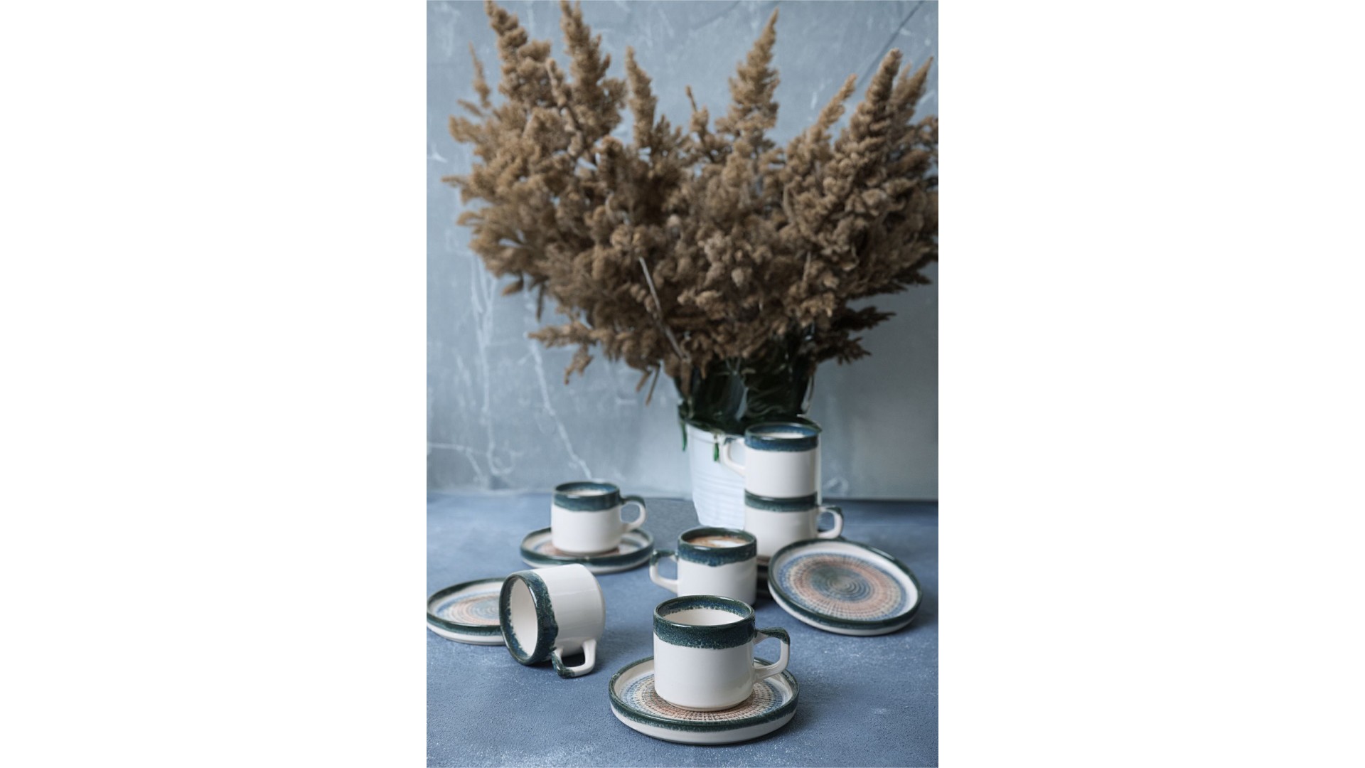 Keraart Hydra Stackable Çay Takımı 12 Parça 6 Kişilik 21279