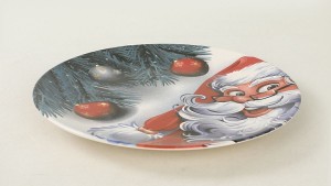 Keraart Happy Santa Servis Tabağı 26 Cm - 17980