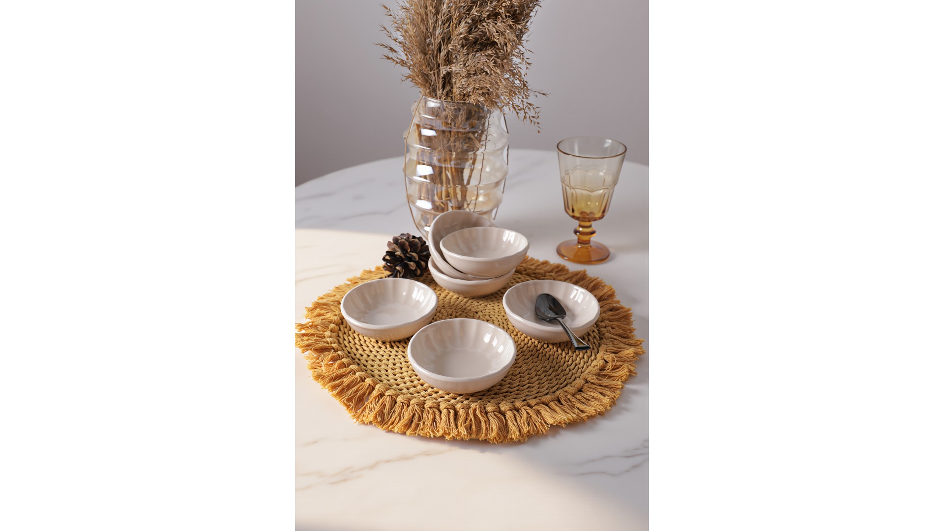 Krem Sirius Çerezlik / Sosluk 10 Cm 6 Adet 030