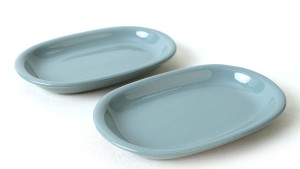 Yeşil Hitit Kayık Tabak 22 Cm 2 Adet 326