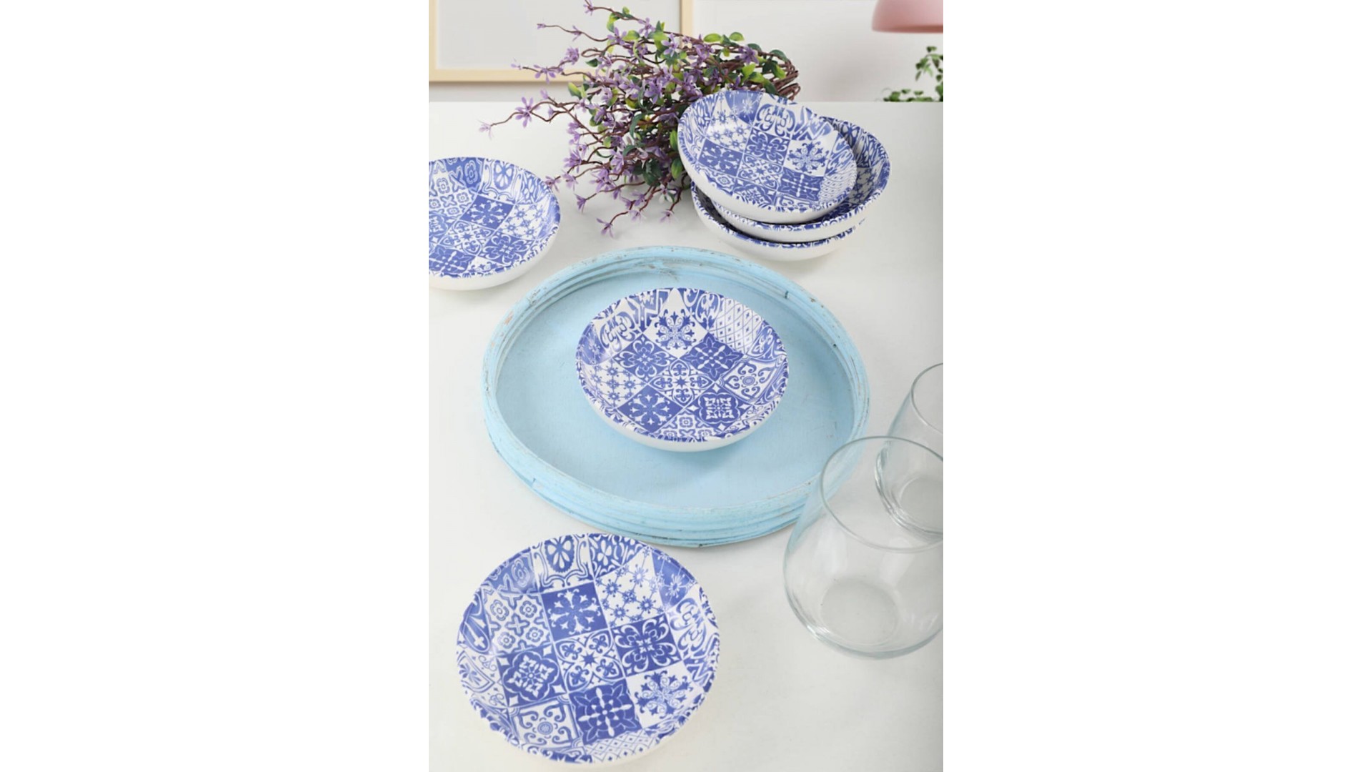 Keraart Blue Halka Çerezlik/Sosluk 13 Cm 6 Adet - 17926