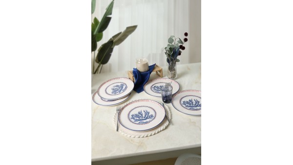 Marine Wonders Nordic Servis Tabağı 28 Cm 6 Adet 22741