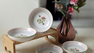 Rose Line Halka Çerezlik / Sosluk 13 Cm 6 Adet 22911