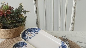 Wave Flow Noyan Kayık Tabak 26 Cm 2 Adet 22747