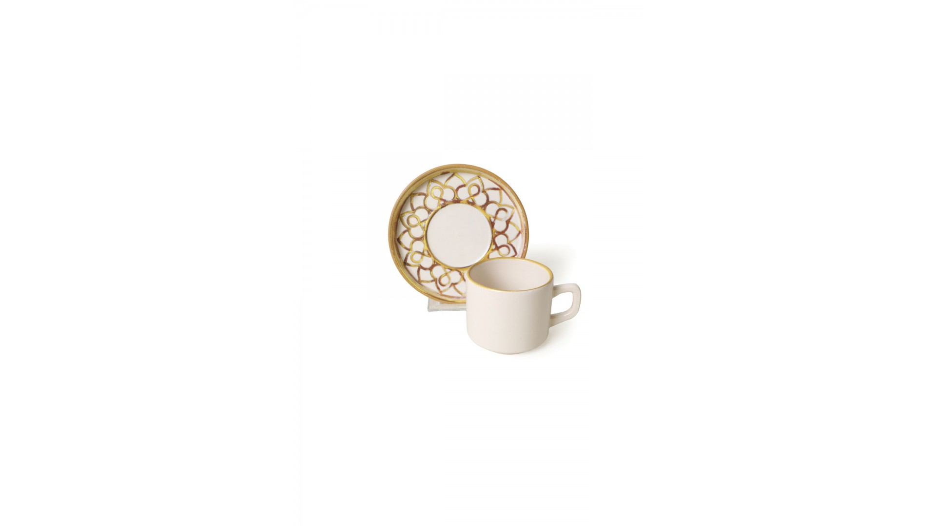 Worn Gold Stackable Çay Takımı 12 Parça 6 Kişilik 22968-23057