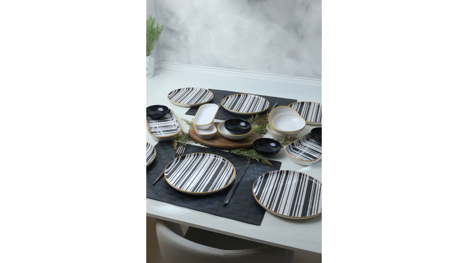 Keraart Cleo Kahvaltı Takımı 18 Parça 6 Kişilik 19918-20-41