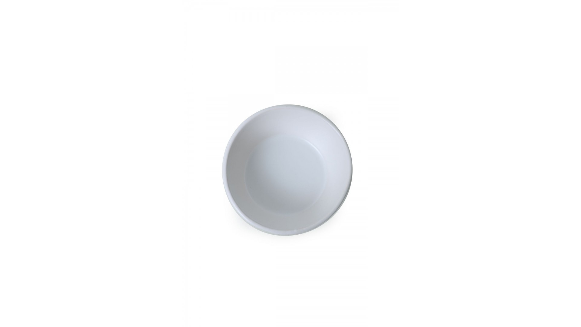 Mat Beyaz Kristal Çerezlik / Sosluk 12 Cm 6 Adet 022