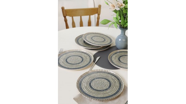Keraart Mosaic Marvels Servis Tabağı 28 Cm 6 Adet 21620