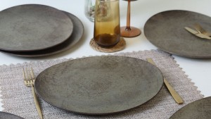 Mat Toprak Stella Servis Tabağı 32 Cm 6 Adet 20572