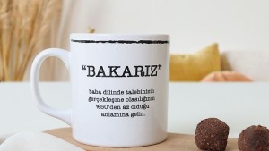 Keraart Bakarız Silindir Kupa 10 Cm