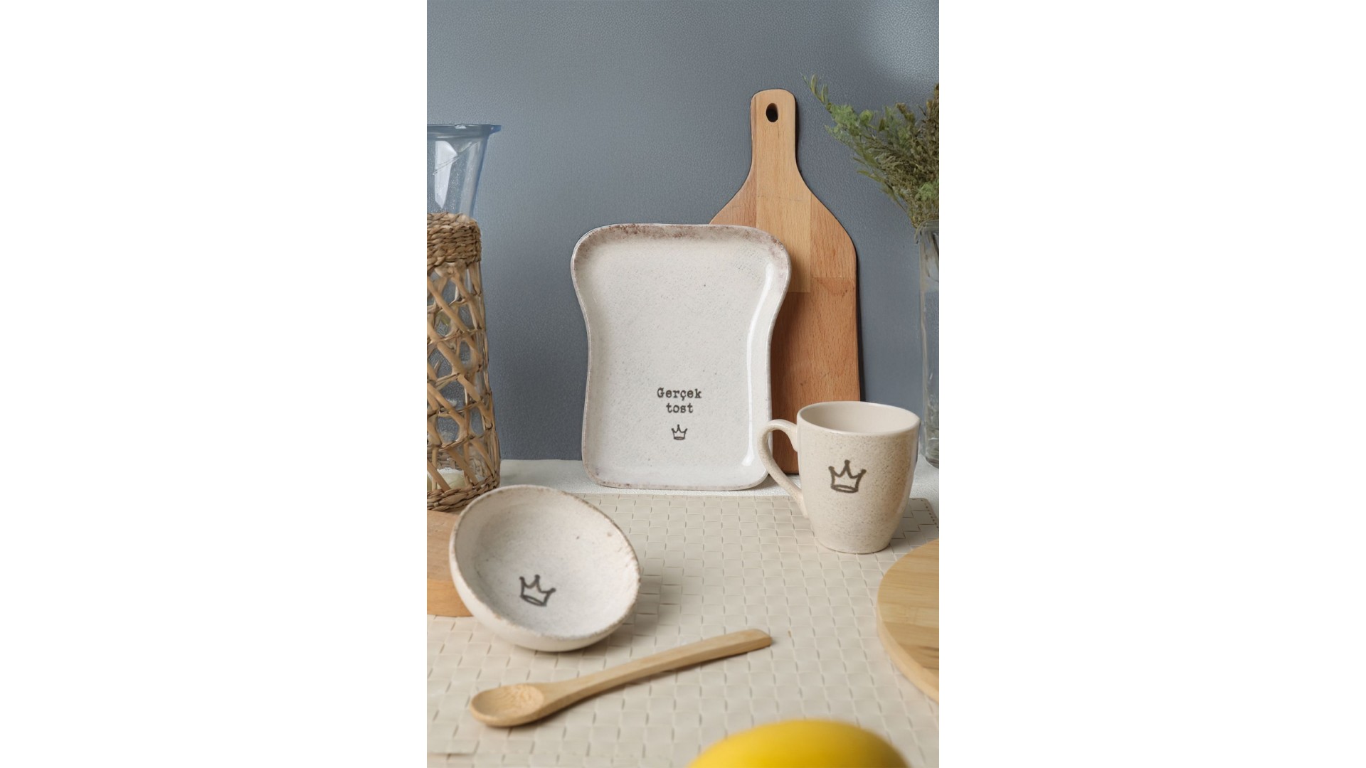 Tost Kahvaltı Takımı 3 Parça 22500-06