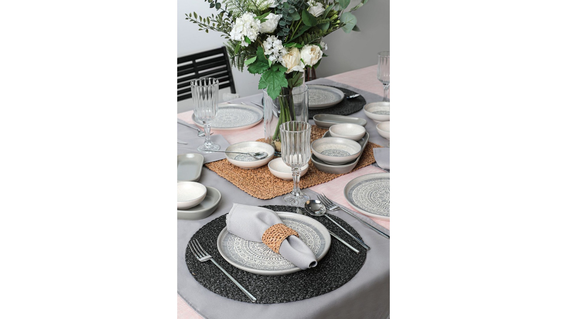 Keraart Stone Kahvaltı Takımı 18 Parça 6 Kişilik 21426-27