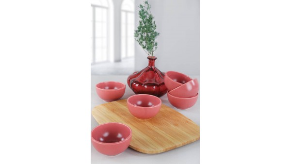 Bulut Mat Gül Kurusu Çerezlik/Sosluk 8 Cm 6 Adet