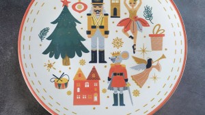 Keraart New Year Kurşun Asker Servis Tabağı 26 Cm 21653