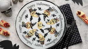 Keraart Halloween Happy 2 Servis Tabağı 26 Cm 19946