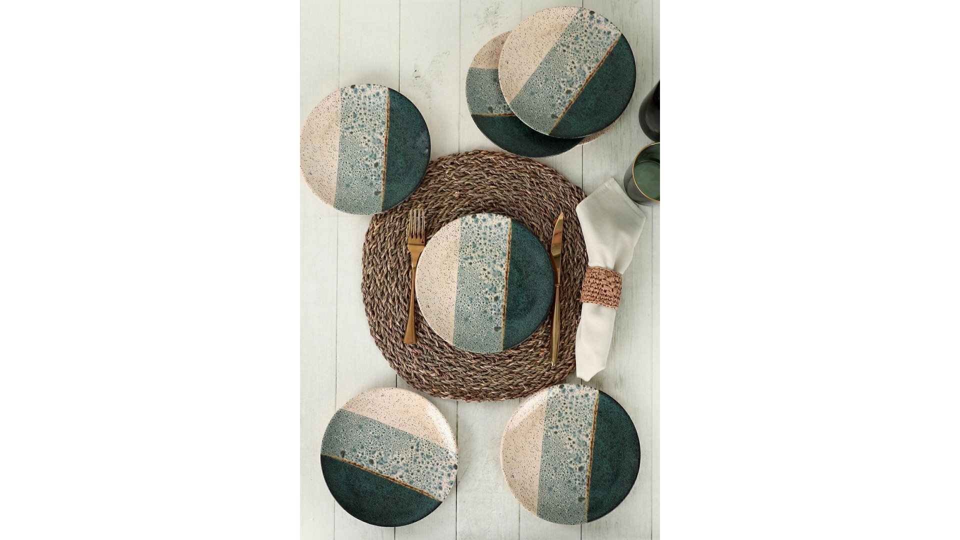 Keraart Colored Pasta Tabağı 20 Cm 6 Adet - 19781