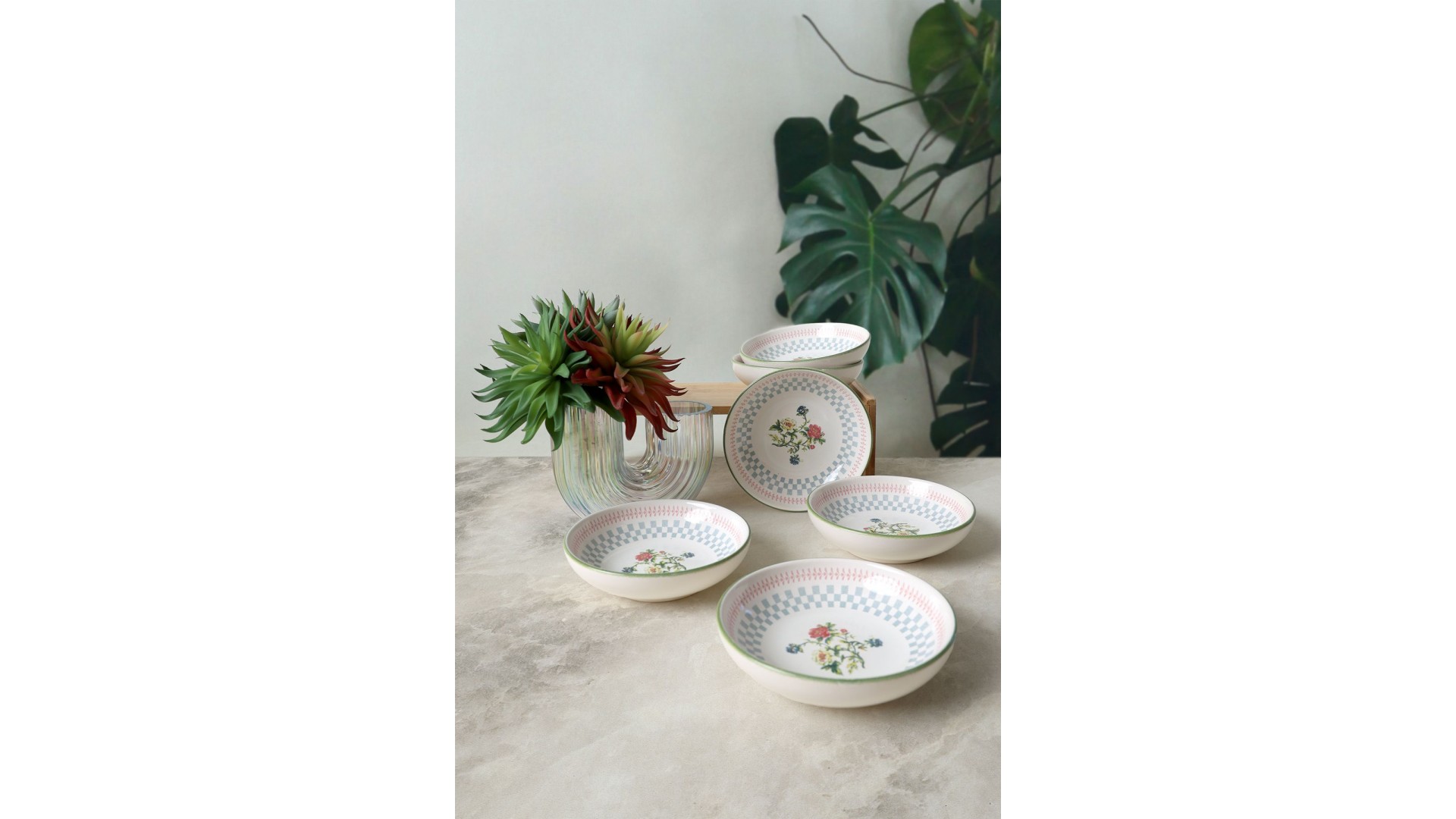 Rose Line Halka Çerezlik / Sosluk 13 Cm 6 Adet 22911