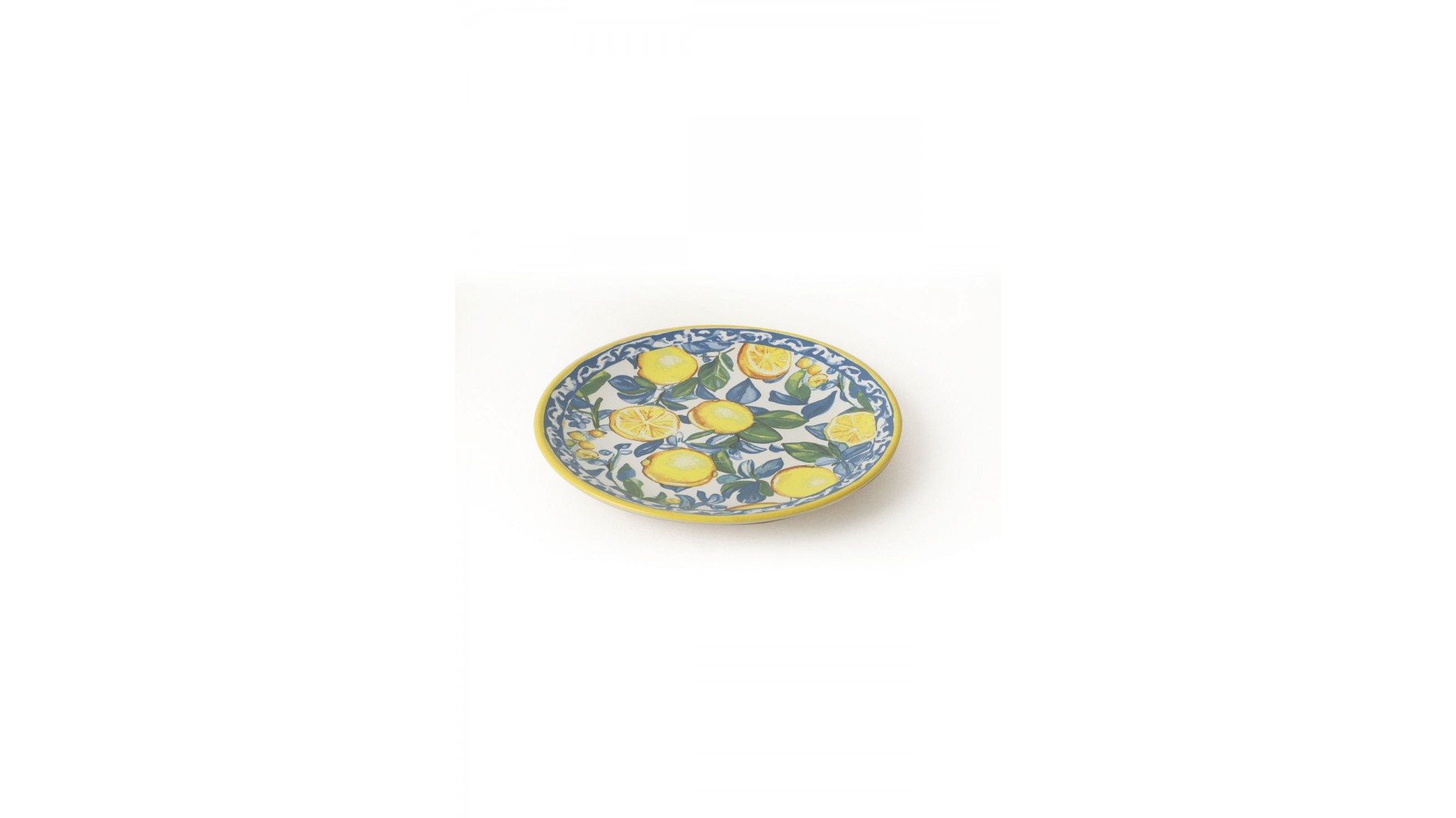 Lemon Glow Ege Pasta Tabağı 20 Cm 4 Parça 22637